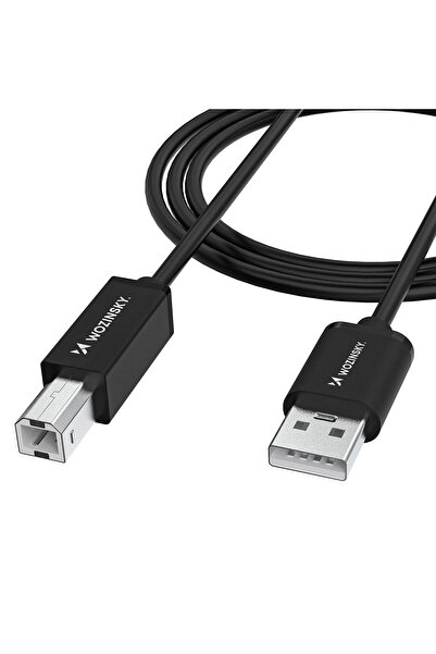 Other Kabel przewód do drukarki skanera USB-B - USB-A 480Mb/s 2m - czarny