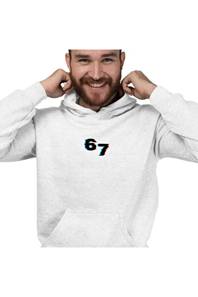 OEM Men's Hoodie Six Seven Glitch 67 Effect Video