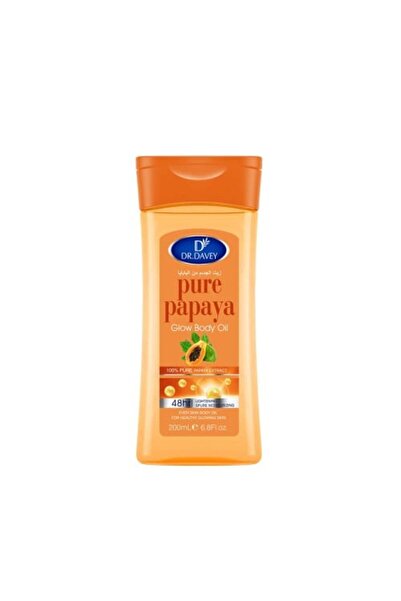 Dr. Davey زيت الجسم المتوهج بالبابايا النقية من