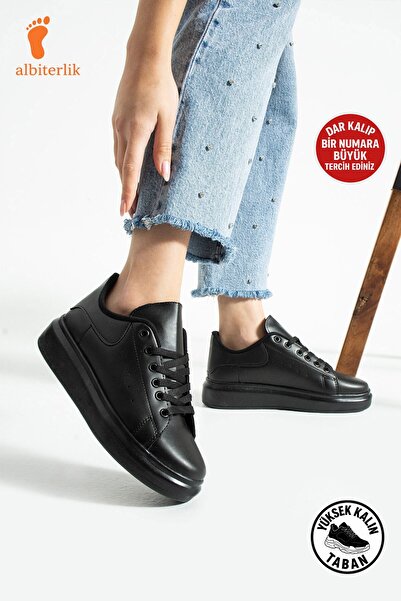 AlbiShoes Women Men Unisex Thick High Sole Daily School Sports Shoes Sneaker ...