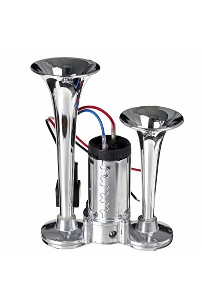 STOREONLINE Powerful car horn 12V compressor 2 horns moisture resistant wiring