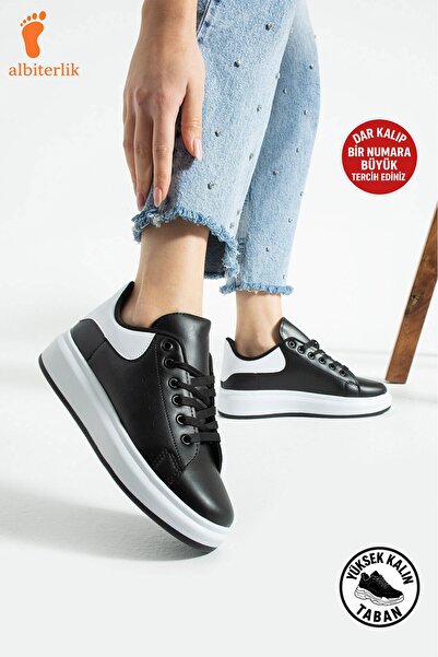 AlbiShoes Women Men Unisex Thick High Sole Daily School Sports Shoes Sneaker ...