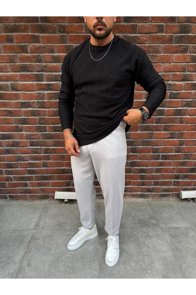 Combineman35 Σετ Οθωμανικού στυλ 2 τεμαχίων (άνω και κάτω μέρος) - Μαύρο φούτ...