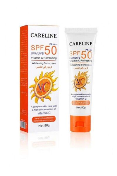 karelin Kerline Vitamin C Sunscreen Cream 50g SPF 50