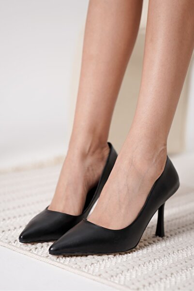 aczagul butik Zelena women's matte black stiletto