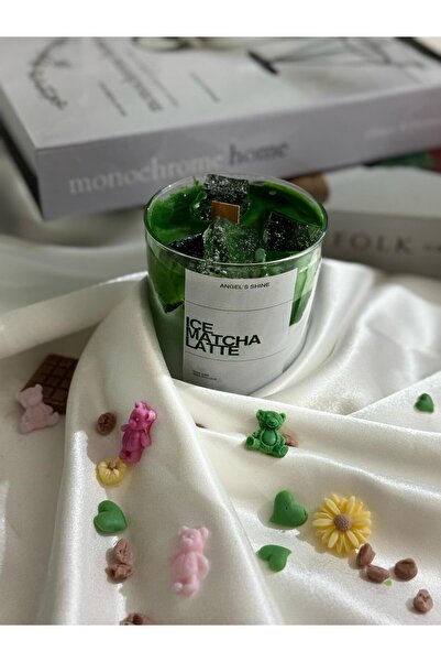 angelshinedesign Ice matcha latte mum