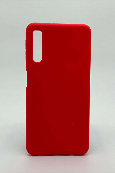 enva case حافظة متوافقة مع هاتف سامسونج A7 2018 - أحمر