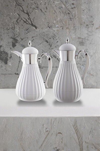 Generic 1 liter/750 ml tea and coffee thermos set