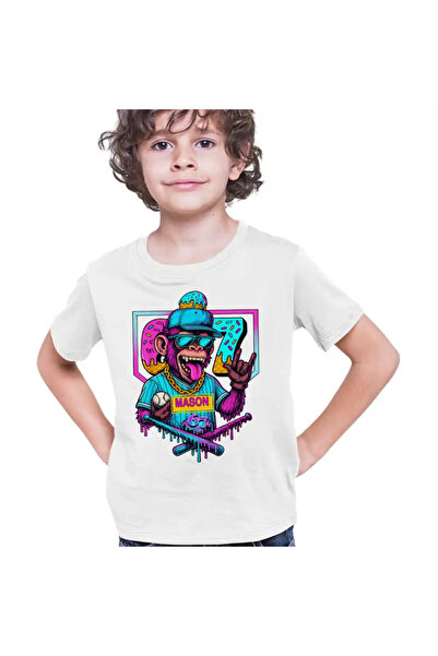 OEM Tricou Copii Baieti Six Seven Baseball Monkey 67 Meme