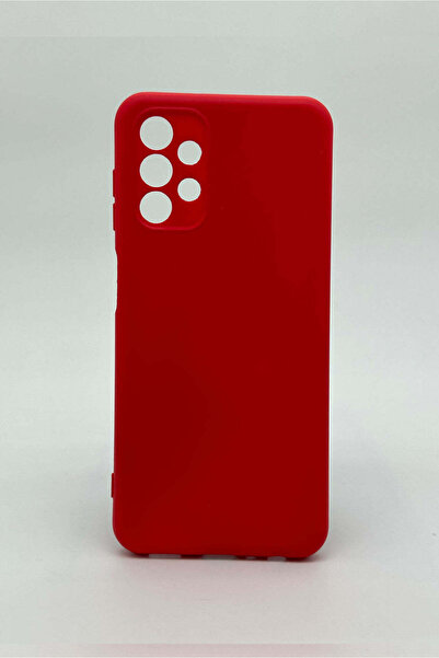 enva case حافظة متوافقة مع هاتف سامسونج A13 - أحمر