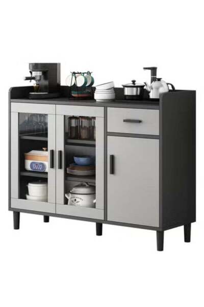 AGD خزانة تخزين للمطبخ، خزانة جانبية قائمة بذاتها، ركن قهوة عصري لغرفة الطعام