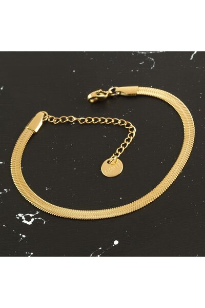 ZERO LAND سوار سلسلة فولاذية إيطالية من STOROZAL (102209) - لون فضي