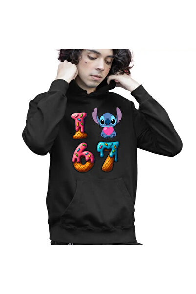 OEM Hanorac Copii Baieti Six Seven Love Stitch Ciocolata Valentines Day 67