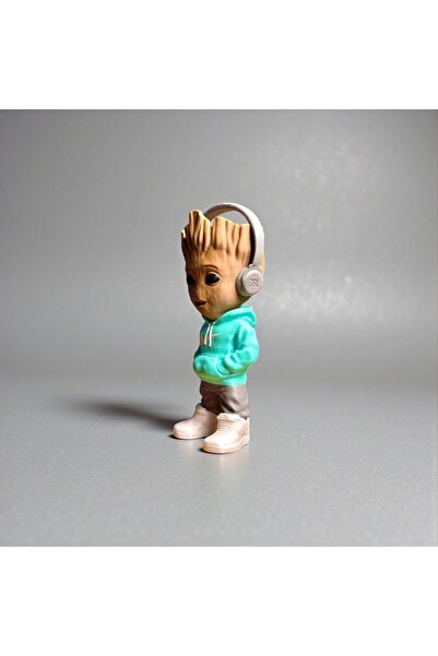FIGURİFY Baby Groot Figürü – Isme Özel Dekor Koleksiyon Parçası - 12 CM