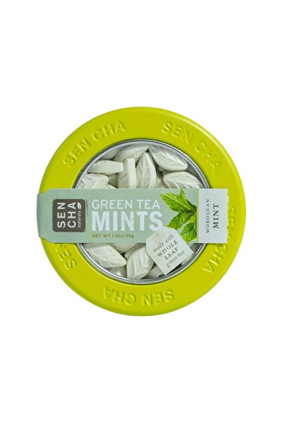 SENCHA NATURALS SEN CHA Naturals Green Tea Mints, Sugar-Free Breath Mints, Ma...