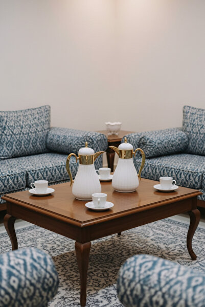 Generic 1 liter/750 ml tea and coffee thermos set