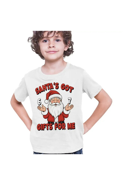 OEM Παιδικό T-shirt Six Seven Santa Claus για αγόρια