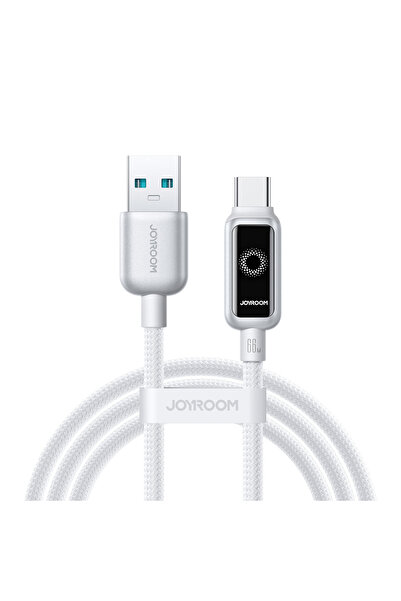 Other Cablu de pret cu USB-A - USB-C 66W 1.2m - biały