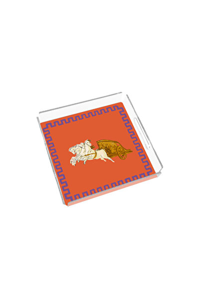 Sivella Imperium Orange 24X24 Plexiglass Tray