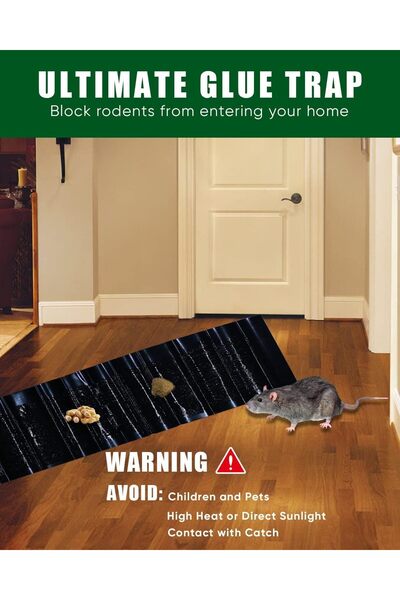 Yelajoy Long Sticky Mouse Traps, 28 cm x 120 cm (11 x 47.2 inches) for Mice a...