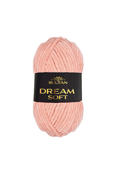 Sultan Dream Soft 913 Somon Kadife İp 100Gr 1 Adet