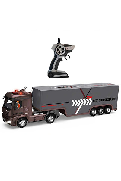 NW NessiWorld Long Vehicle Kumandalı Işıklı Dorseli Pilli Tır