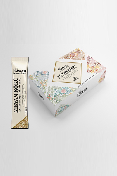 Newast İnternational Meyan Kökü İçeren Bitkisel Karışık Bitkisel Su 30x10ml P...