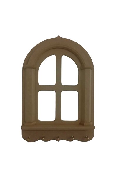 st koleksiyon hobi antika MDF Boyanabilir Dekoratif Anahtar Askılığı - Duvara...