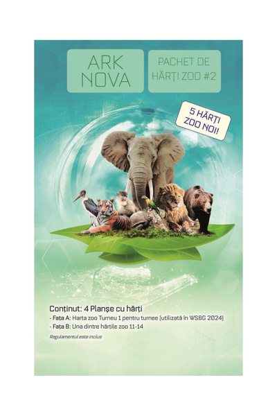 OEM Ark Nova: Zoo Map Pack 2 EN