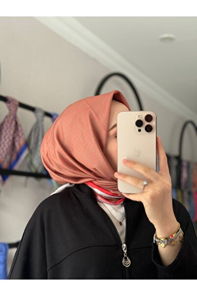 MOONORO Soft Scarf Striped Pattern Tesutur