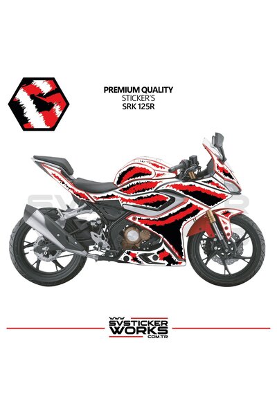 ARONA RKS SRK 125R - 250RS Kaplama Sticker Air Brush Motor Kaplama Modeli Haz...