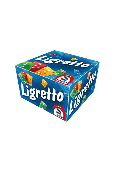 OEM Blue Ligretto – Fast and interactive card game (Romanian edition)