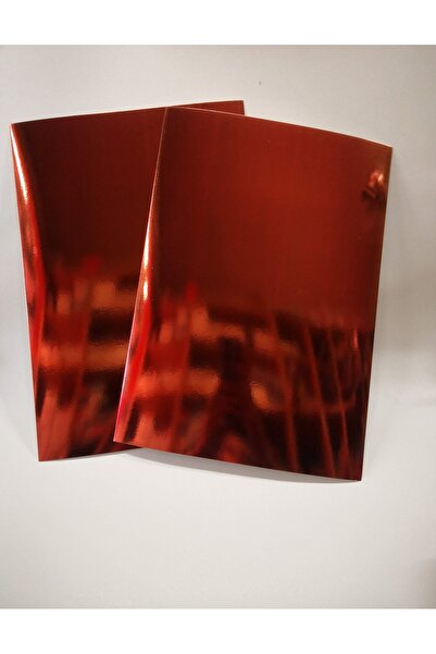 Linea Metalik Kahverengi Aynalı Fon Kartonu 25x35 - 2 Adet, Anaokulu Özel Eği...