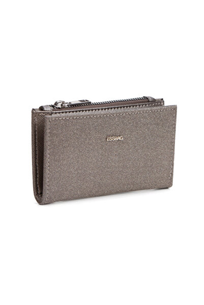essbag Women's Silvery Wallet