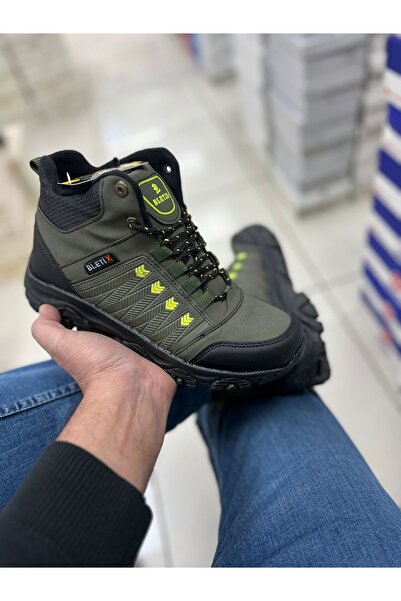 Bletix Boots Waterproof Rubber Sole with Warm Lining Fully Injected