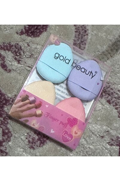 Miniso Finger sponge - 4 piece makeup powder sponge