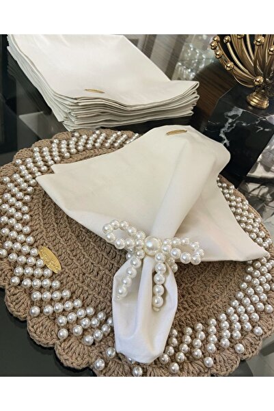 MODA 12 li Fiyonk detay peçete yüzüğü