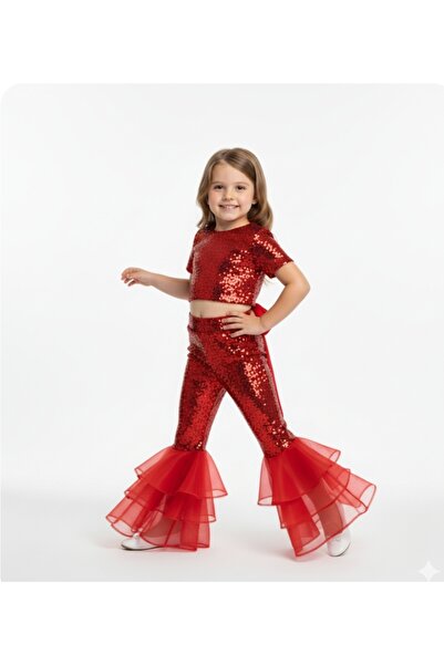 HL DESİGN Kırmızı İspanyol Takım