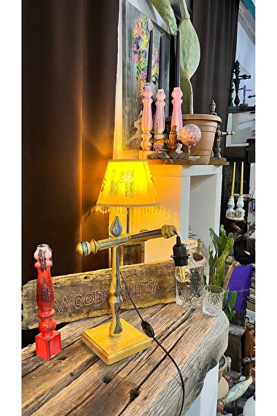 Woodlinity Lambader 360° Döner Başlıklı Masa Üstü Aydınlatma lambası