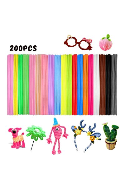 Generic Multicolored Pipe Cleaners Set by Oshima