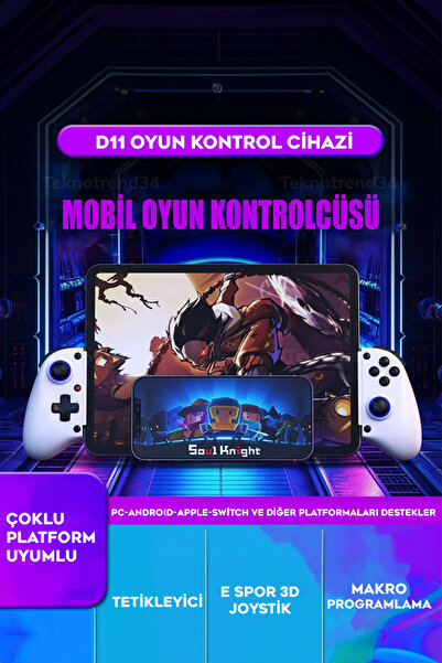 Bakeey Soğutma Fanlı Mobil Oyun Kontrolcüsü | Telefon & Tablet Uyumlu Gamepad...