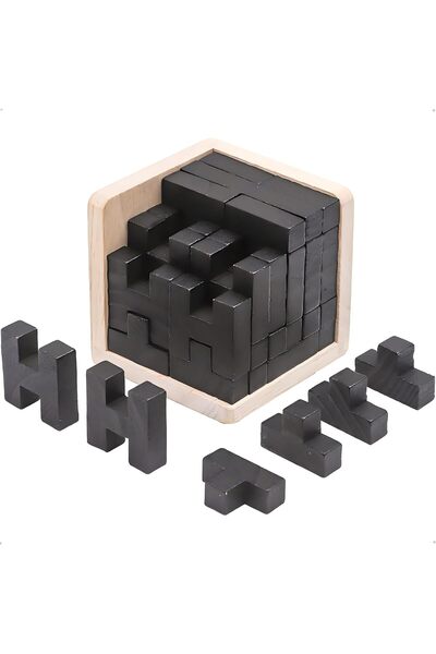Generic 3D Wooden Puzzle for Brain Stimulation