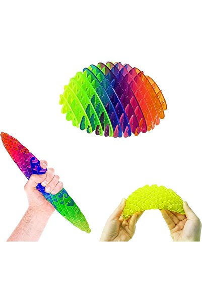 Generic 10 Pack of Fidget Worm Toys