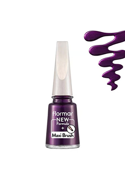 Flormar Flormar Pearly 432 Violet Defense Nail Polish 11 ml (0.37 fl oz) -