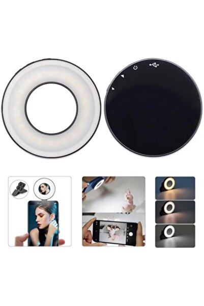 Generic إضاءة حلقية LED بسطوع قابل للتعديل