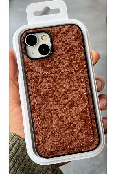 EDELFU حافظة هاتف من القماش ذات ملمس مميز مع حامل للبطاقات، متوافقة مع آيفون ...