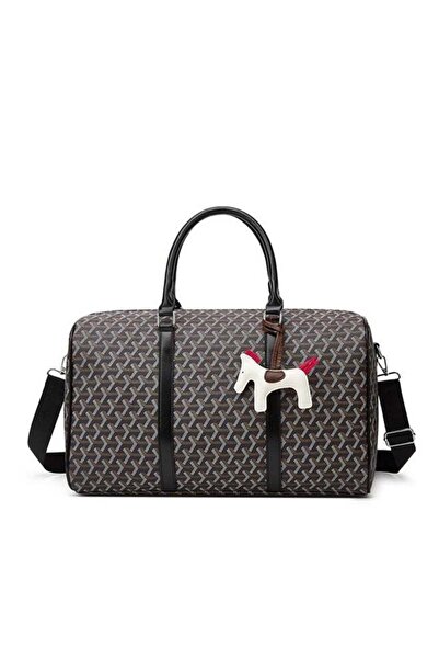 Generic Teeth Waterproof PU Travel Bag Handheld Large Capacity