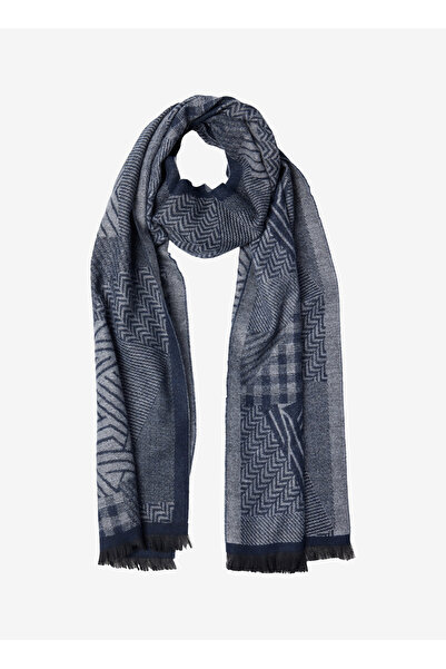 ALTINYILDIZ CLASSICS Lacivert - Gri Erkek Atkı ACE282610003_LAG