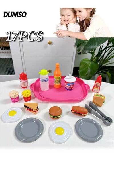 DOMEET Pretend Playset Food Toy for Kids