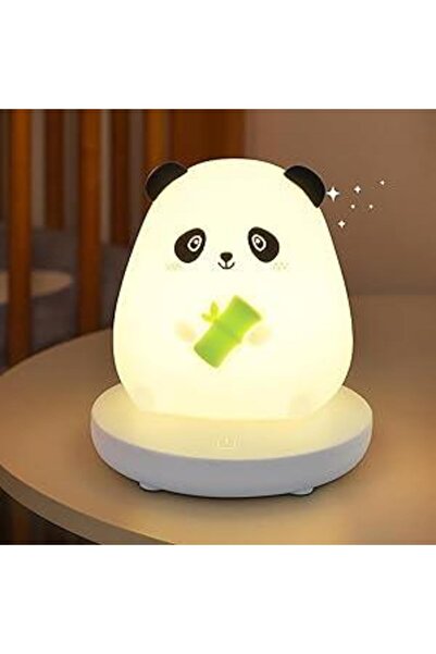 Arabest Cute Panda Night Light, LED Squishy Novelty Animal Night Lamp, Food G...